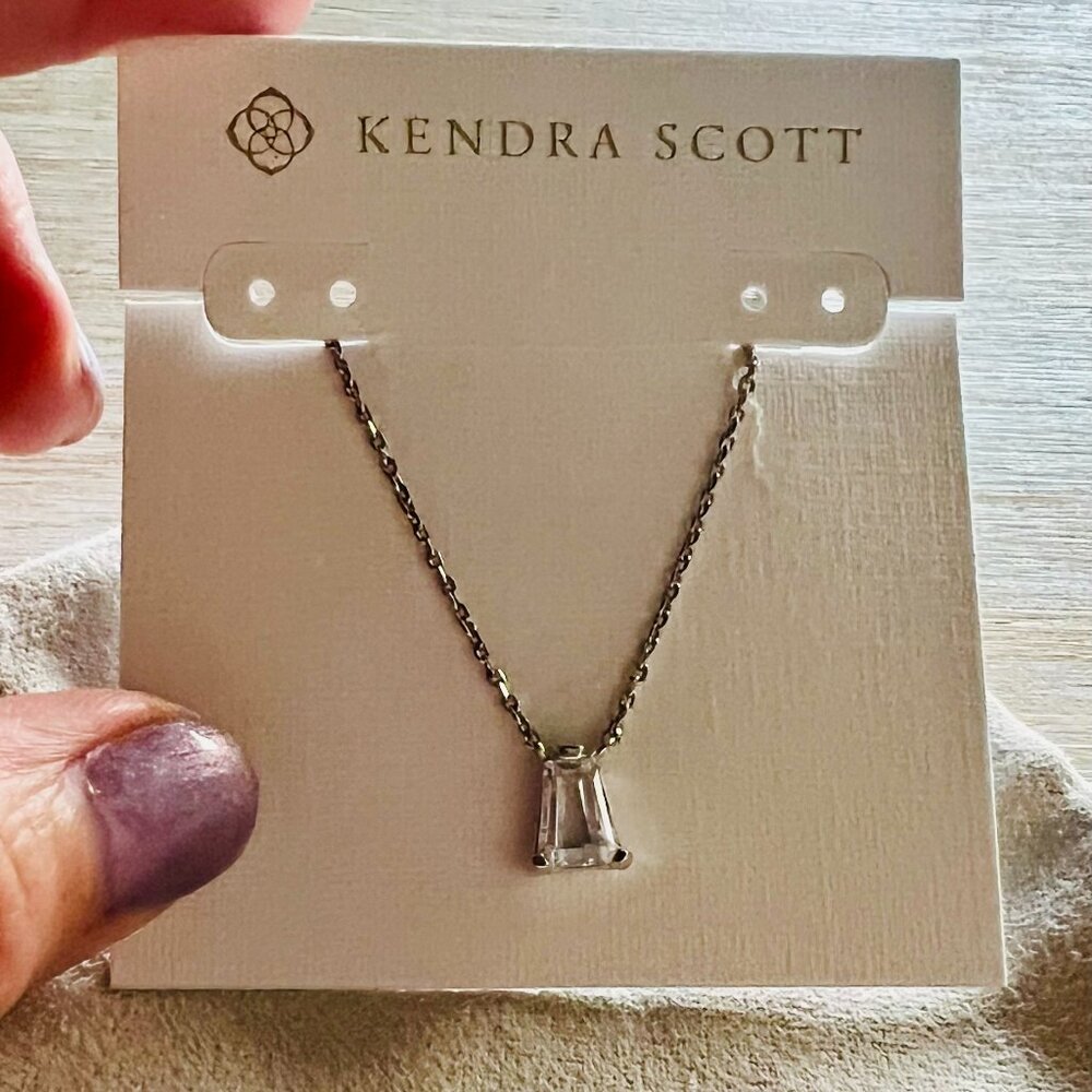Kendra Scott Blair Silver Pendant Necklace